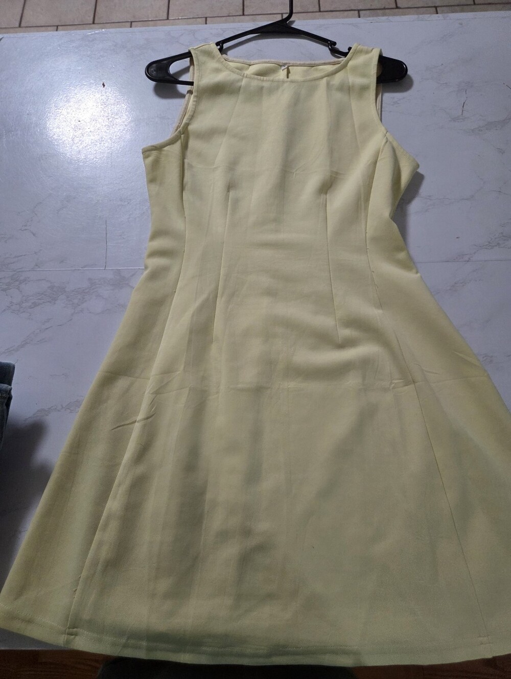 Butter Yellow Dress